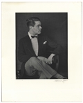 Berenice Abbott Signed Photo Mat of Her Portrait of Rene Crevel -- Measures 16 x 20